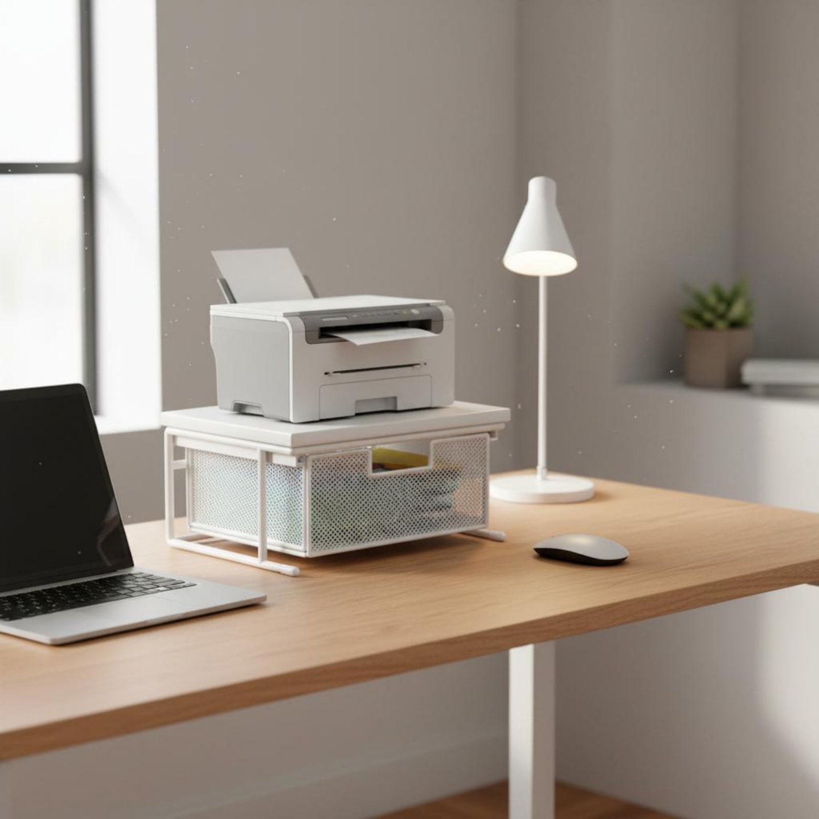 Printer Stand - Printer Stand with Drawer Multi-Purpose Desktop