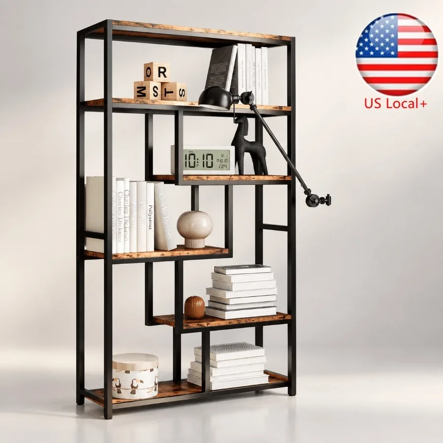 Bookshelves 6 Tiers, Industria - Bookshelf 评论和价格