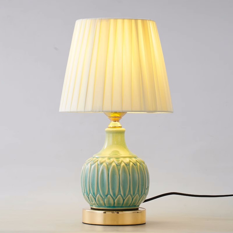 For Touch American ceramic des - Desk Lamp 评论和价格