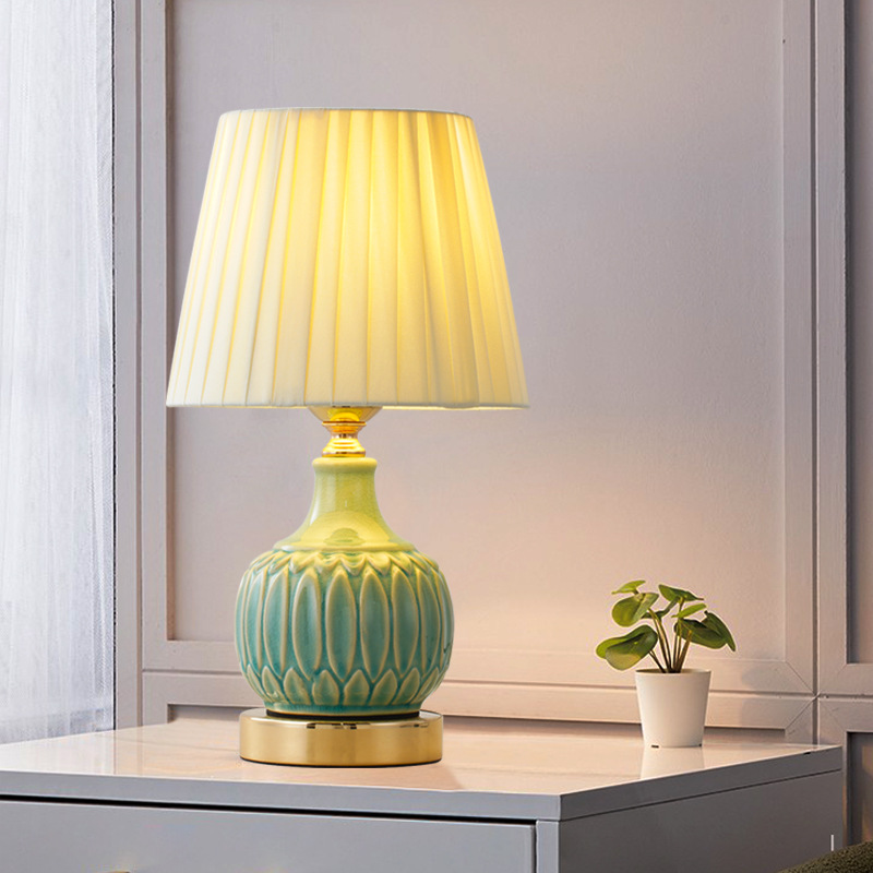 For Touch American ceramic des - Desk Lamp 评论和价格