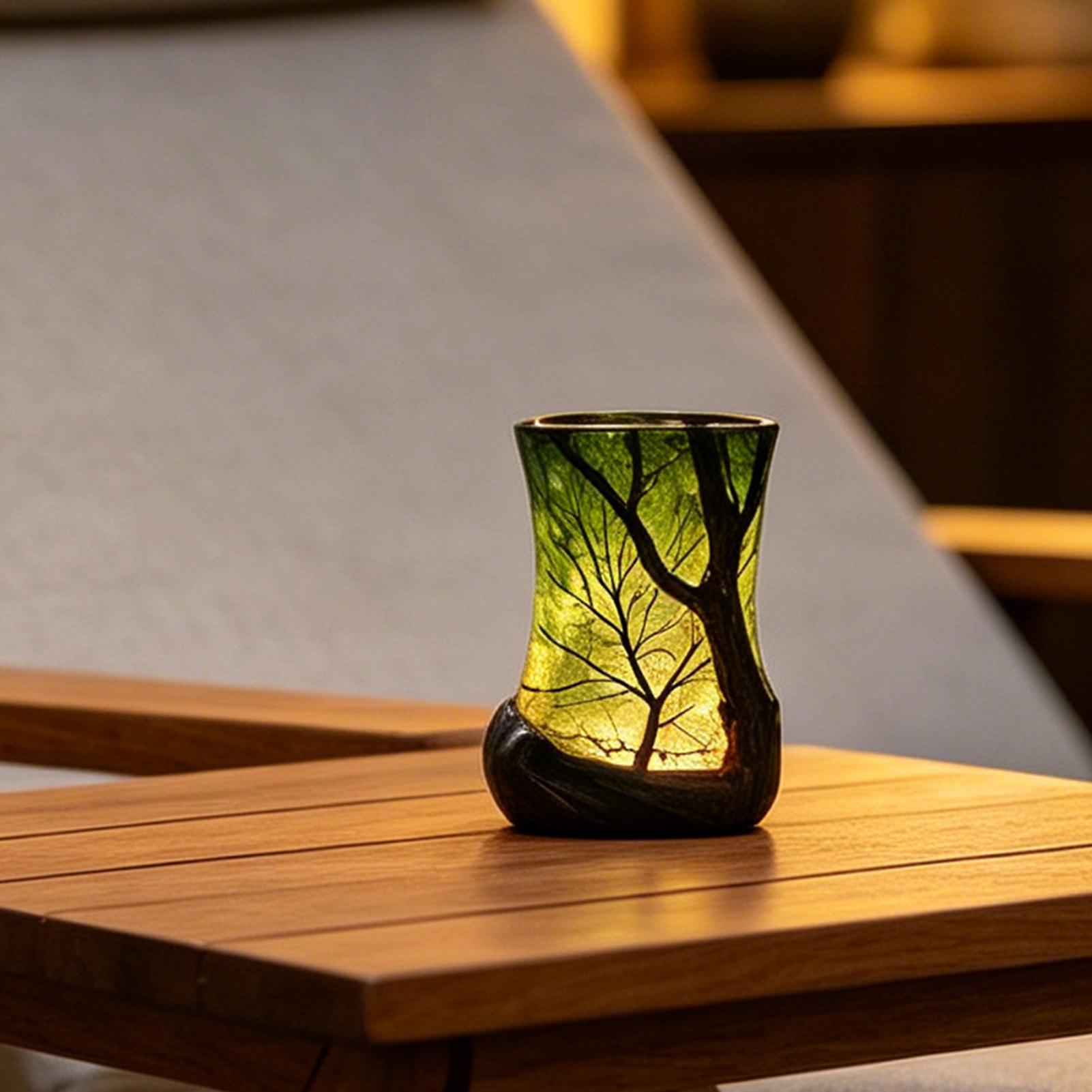 Bedside Table Lamp Forest Nigh - Desk Lamp 评论和价格