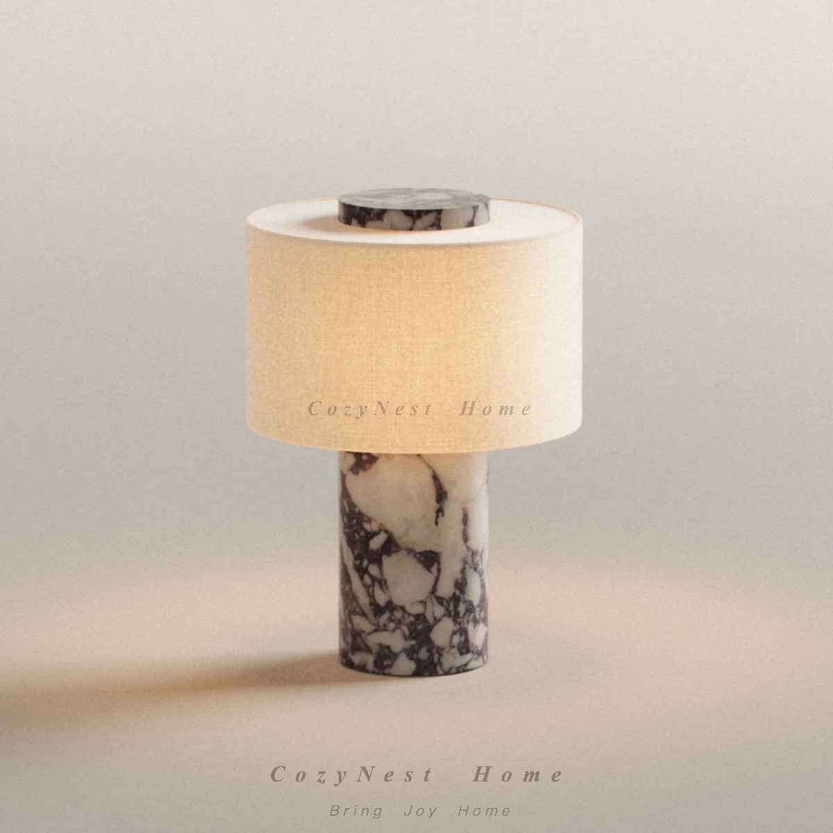 Marble bedside lamp touch char - Desk Lamp 评论和价格