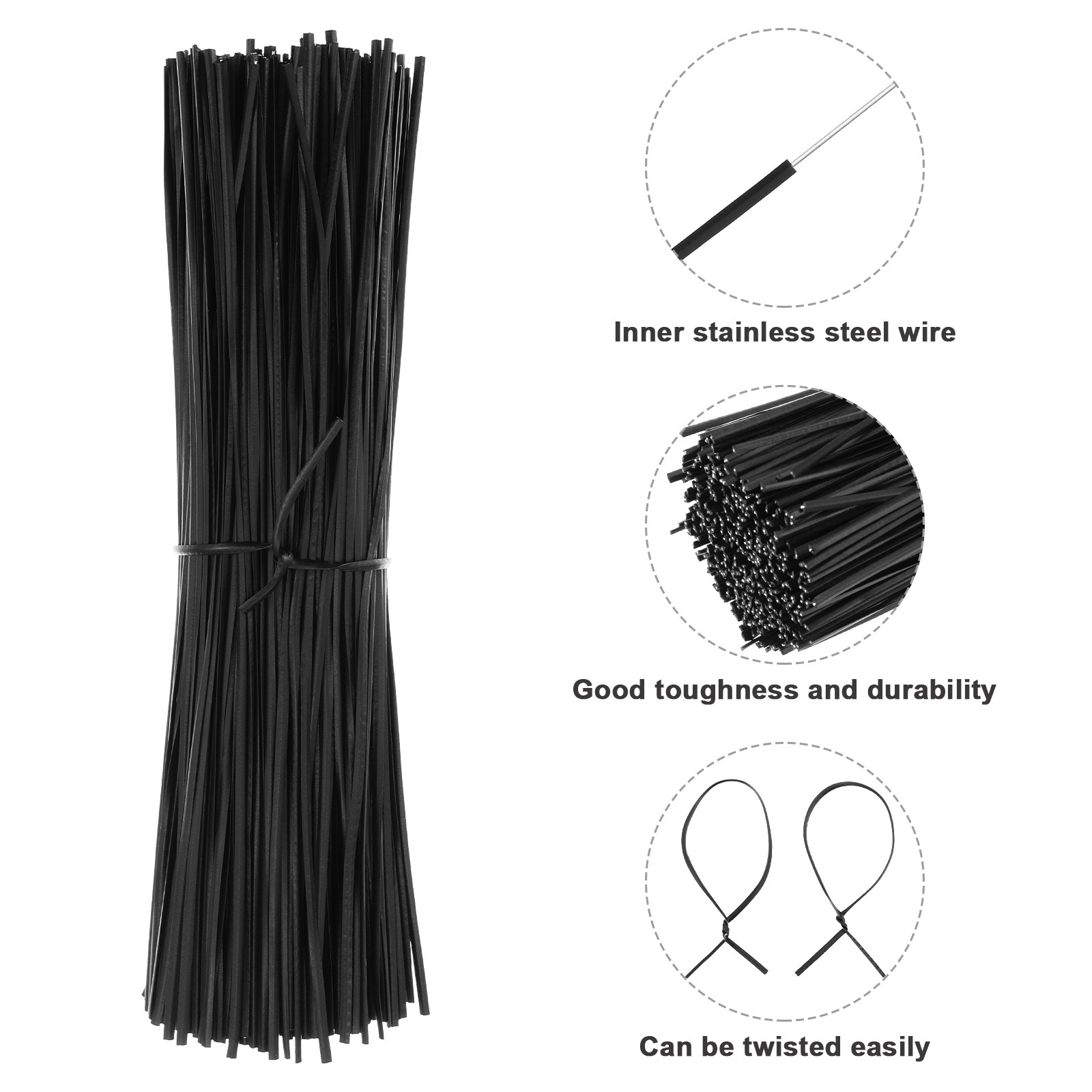 500pcs 15cm Data Cable Cable T - Desk Organizer 评论和价格