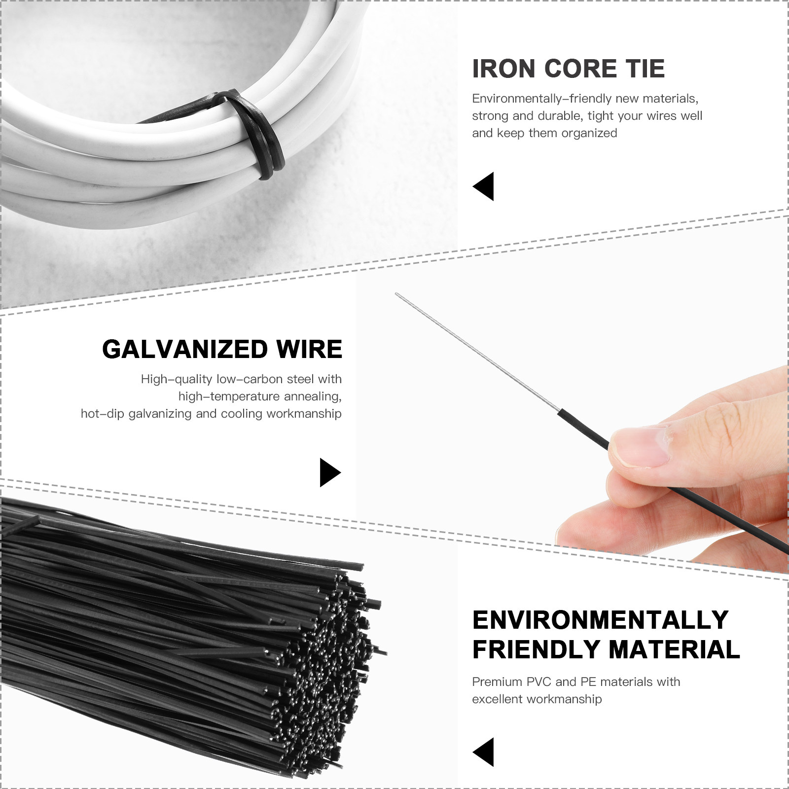 500pcs 15cm Data Cable Cable T - Desk Organizer 评论和价格