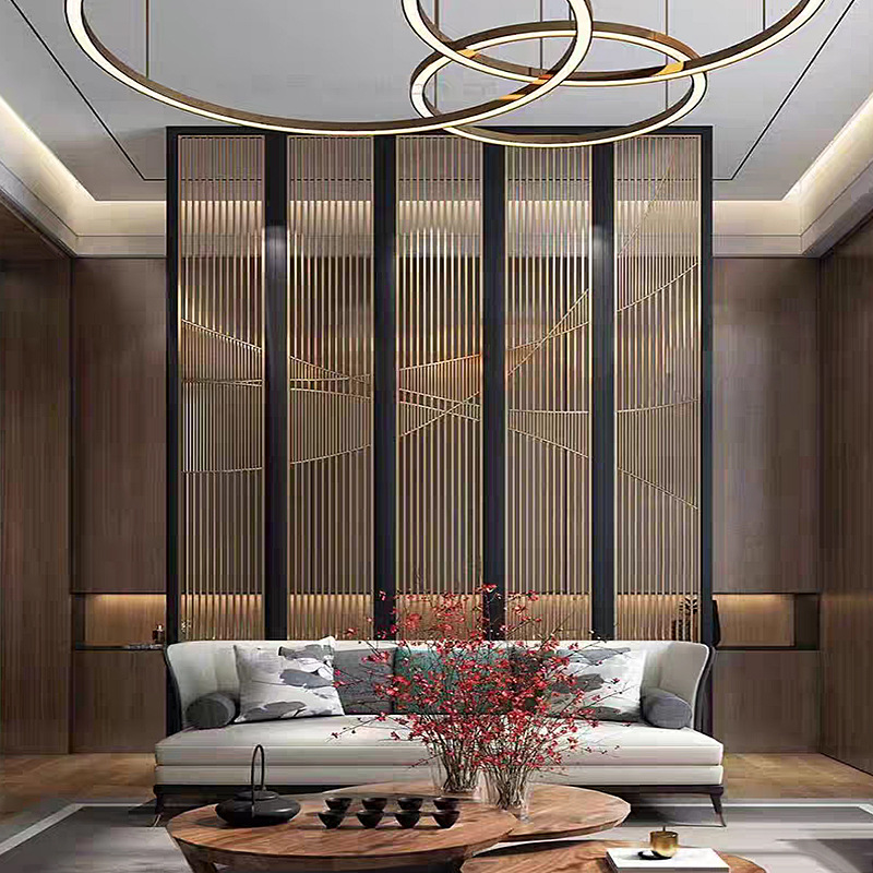custom.Modern Stainless Steel  - Partition Screen Divider 评论和价格