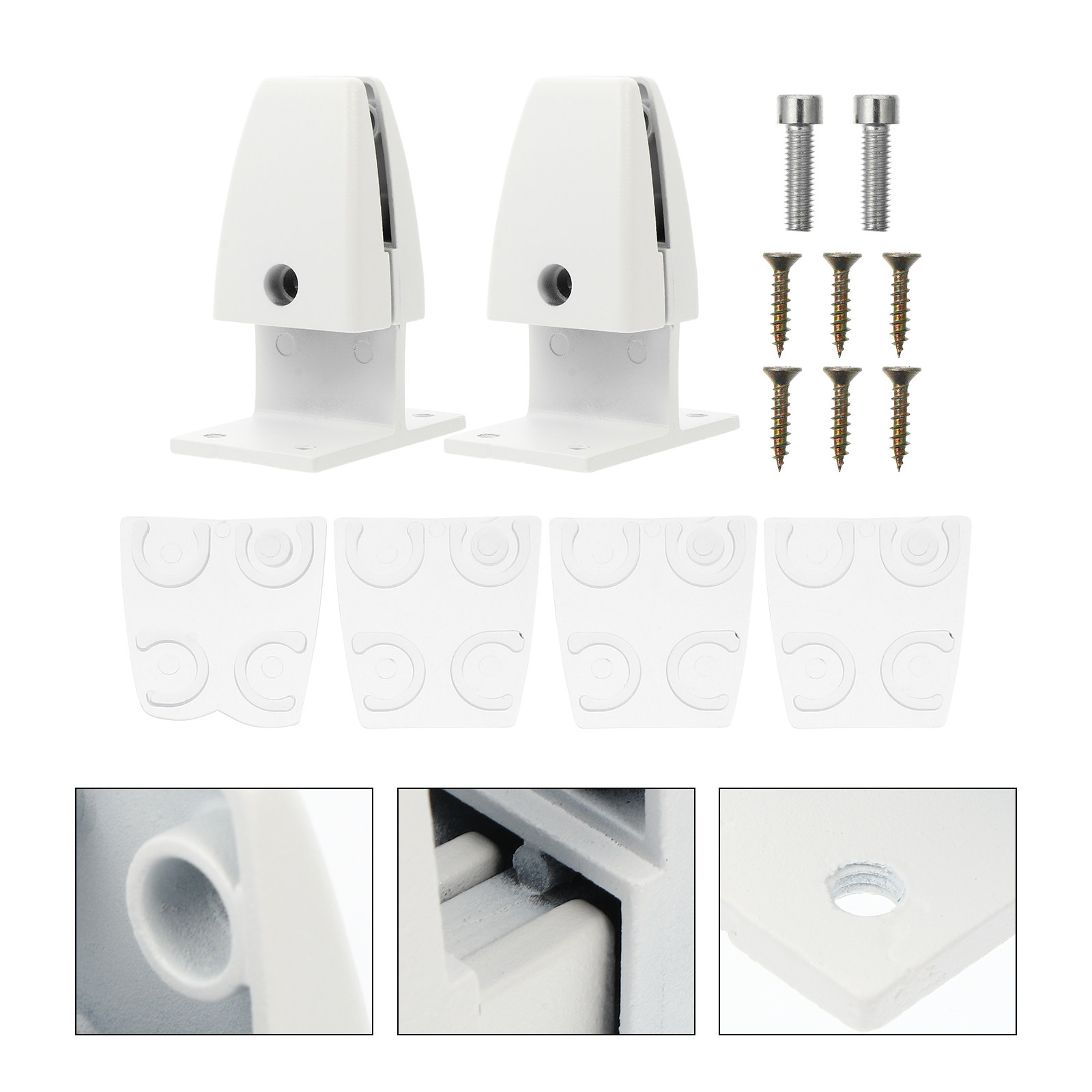 2Pcs Office Desk Divider Clip  - Partition Screen Divider 评论和价格