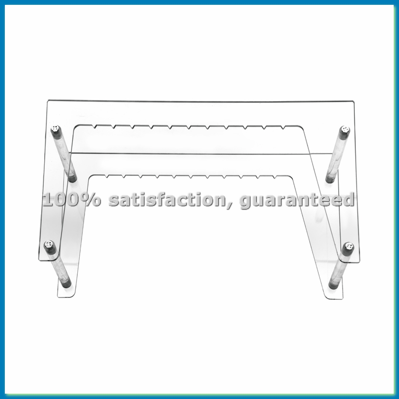 Clear Vinyl Record Stand Holde - Bookshelf 评论和价格