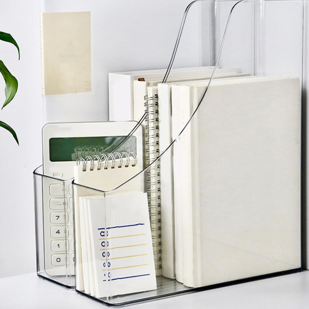 Acrylic A4 Storage Filing Box  - File Cabinet 评论和价格