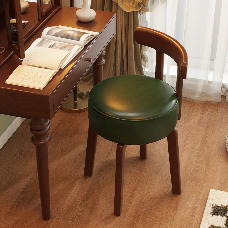 Solid wood rotating dressing c - Office Chair Cushion 评论和价格