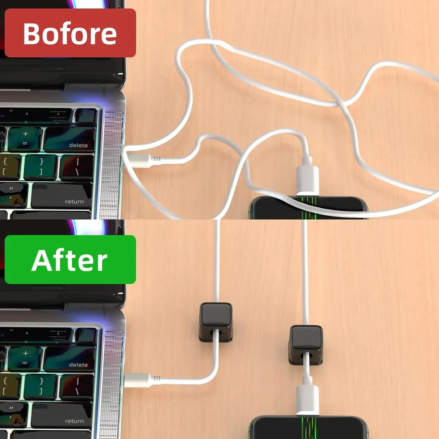 Mini Cable Organizer Holder Ma - Desk Organizer 评论和价格